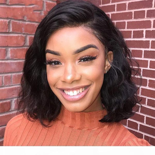 lace front wigs glueless long bob wig remy human hair wavy wigs with slightly baby hair for black women 18 inch short wavy lace wigs, Black;brown
lace front wigs glueless long bob wig remy human hair wavy wigs with slightly baby hair for black women 18 inch short wavy lace wigs, Black;brown