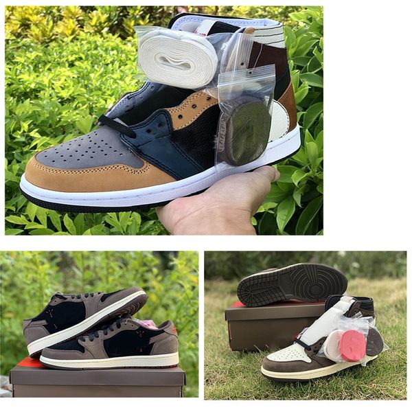 2020 new jumpman 1 basketball shoes travis scotts mens og 1s high low barb brown men sport sneaker shoes
2020 new jumpman 1 basketball shoes travis scotts mens og 1s high low barb brown men sport sneaker shoes