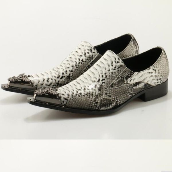 chaussure homme men ботинки платья венчания змеиной кожи подлинной кожа металл острым носом оксфорды обувь для мужчин серый бездельников, Black
chaussure homme men ботинки платья венчания змеиной кожи подлинной кожа металл острым носом оксфорды обувь для мужчин серый бездельников, Black