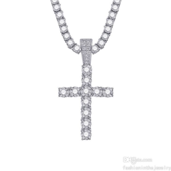 necklace designer jewelry luxury diamond pendant iced out tennis twist chain hip hop cuban link gold cross necklaces women sideways wholesal, Silver
necklace designer jewelry luxury diamond pendant iced out tennis twist chain hip hop cuban link gold cross necklaces women sideways wholesal, Silver