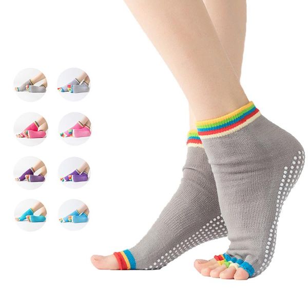yoga socks women cotton non-slip five toe socks sports cotton stockings for dance home exercise cycling running, Black
yoga socks women cotton non-slip five toe socks sports cotton stockings for dance home exercise cycling running, Black