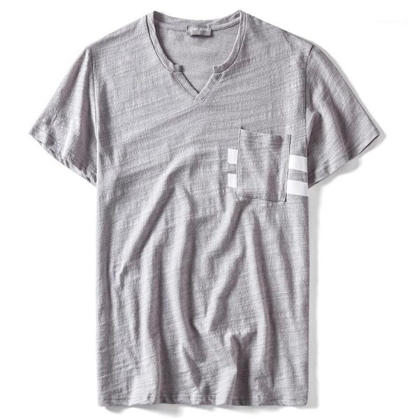 summer 2020 design pocket 100% cotton v-neck t shirt men casual streetwear men t shirt high-quality male tees1, White;black
summer 2020 design pocket 100% cotton v-neck t shirt men casual streetwear men t shirt high-quality male tees1, White;black