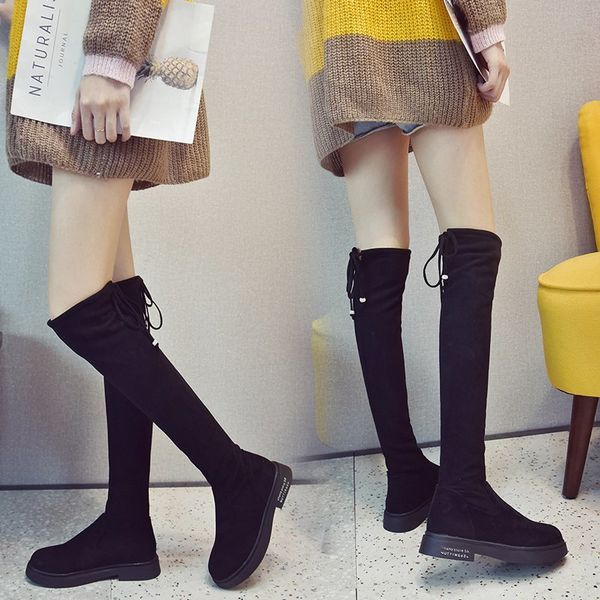 boots thigh high heels high women shoes autumn boots-women round toe winter footwear booties ladies luxury, Black
boots thigh high heels high women shoes autumn boots-women round toe winter footwear booties ladies luxury, Black