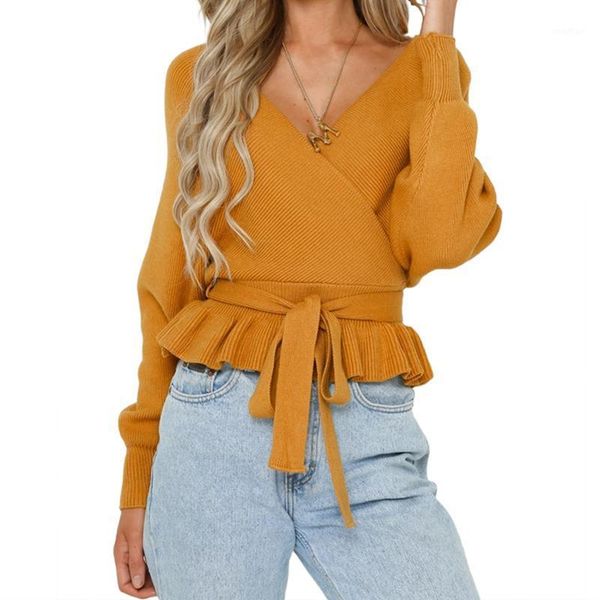 ladies elegant fashion lace up wrap knitted sweaters women long sleeve baggy solid backless hollow out casual knitwear1, White;black
ladies elegant fashion lace up wrap knitted sweaters women long sleeve baggy solid backless hollow out casual knitwear1, White;black