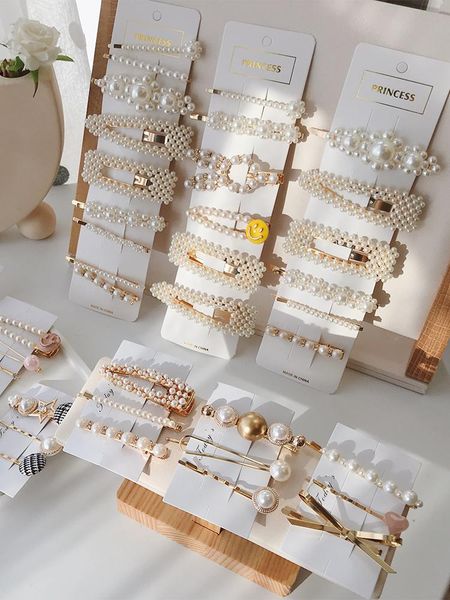 a2015 fashion pearl hair clip for women girls barrette handmade pearl flower crown hairpin hair accessories wedding party gifts, Golden;silver
a2015 fashion pearl hair clip for women girls barrette handmade pearl flower crown hairpin hair accessories wedding party gifts, Golden;silver