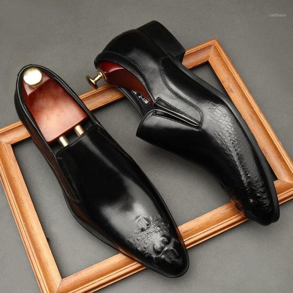 genuine leather men brogue business wedding banquet shoes men casual flats shoes vintage handmade oxford for1, Black
genuine leather men brogue business wedding banquet shoes men casual flats shoes vintage handmade oxford for1, Black
