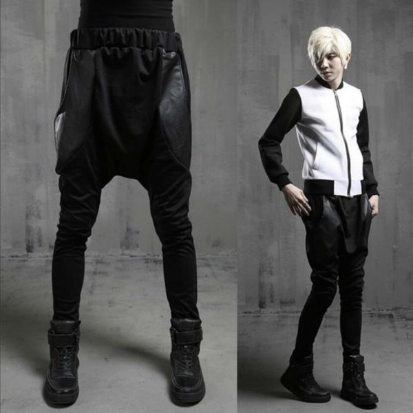 2020 27-44 new in male fashion street dance leather-style hari tweaked big pocket hip hop pants longer size harem pan kx7p, White;black
2020 27-44 new in male fashion street dance leather-style hari tweaked big pocket hip hop pants longer size harem pan kx7p, White;black
