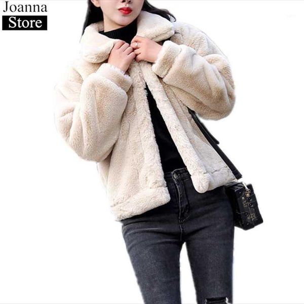 winter women fake fur faux coat short jacket plus size fur lapel coats women short plush thick jacket korean style fashion coat1, Black
winter women fake fur faux coat short jacket plus size fur lapel coats women short plush thick jacket korean style fashion coat1, Black
