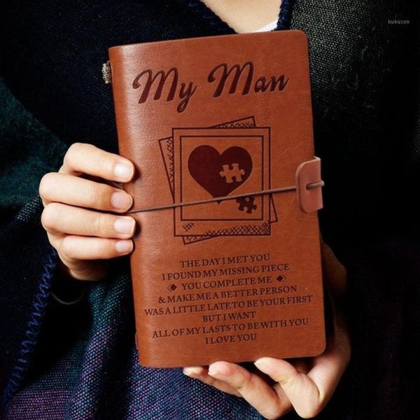 3 types engraved leather journal notebook diary to my son/my man/my wife engraved notebook diary 20x12cm new1, Purple;pink
3 types engraved leather journal notebook diary to my son/my man/my wife engraved notebook diary 20x12cm new1, Purple;pink