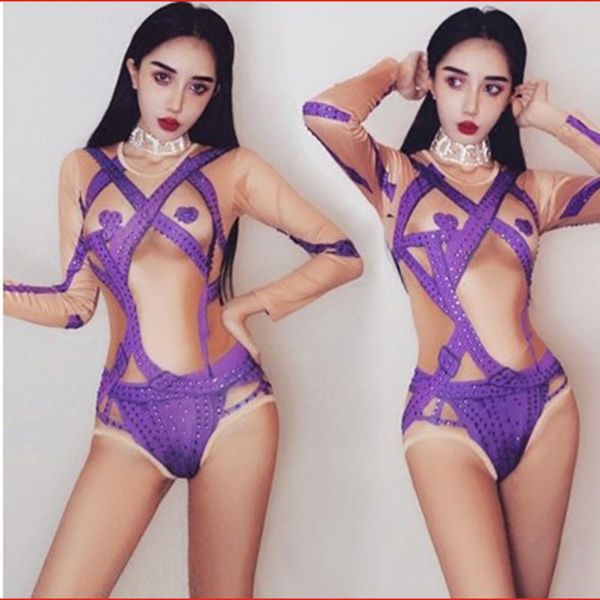 silver rhinestone rhinestone bodysuit women singer leotard costume long sleeve celebrate outfit evening dance stage outfit, Black;red
silver rhinestone rhinestone bodysuit women singer leotard costume long sleeve celebrate outfit evening dance stage outfit, Black;red