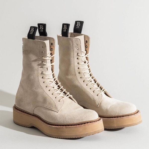 boots bottes woman platform genuine cow leather booties british cross-tied creepers brand designer back zipper motorcycle boots1, Black
boots bottes woman platform genuine cow leather booties british cross-tied creepers brand designer back zipper motorcycle boots1, Black
