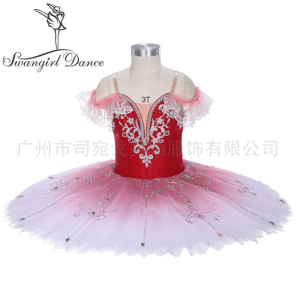 burgundy ballet tutu children professional tutu platter competitioon costumes bt4011, Black;red
burgundy ballet tutu children professional tutu platter competitioon costumes bt4011, Black;red