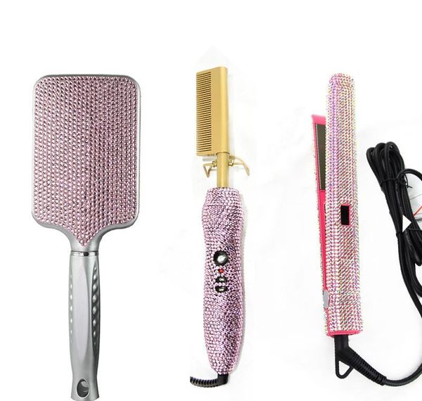 сушилка bling electric керлинг плоская сушилка кристалл горячий отопление укладки кисть бутик гребень алмазные волосы выпрямители железный п, Black
сушилка bling electric керлинг плоская сушилка кристалл горячий отопление укладки кисть бутик гребень алмазные волосы выпрямители железный п, Black