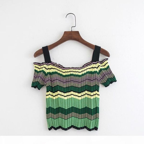 2020 summer wave striped off shoulder knit tank crop women dresses knee length knitted skirt wear camis 2 pieces set, White
2020 summer wave striped off shoulder knit tank crop women dresses knee length knitted skirt wear camis 2 pieces set, White