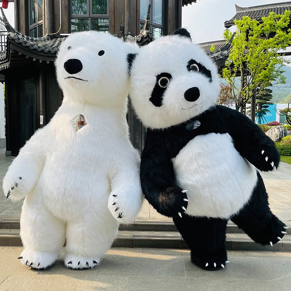 mascot costumesinflation panda polar bear mascot costume for advertising customize for wedding cartoon doll clothes performance animal, Red;yellow
mascot costumesinflation panda polar bear mascot costume for advertising customize for wedding cartoon doll clothes performance animal, Red;yellow
