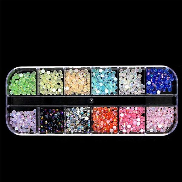 12 grids / set nail drill jelly ab fantasy color nail diamonds horse eye peach heart satellite rhinestones nail decorati jllqxc, Black
12 grids / set nail drill jelly ab fantasy color nail diamonds horse eye peach heart satellite rhinestones nail decorati jllqxc, Black