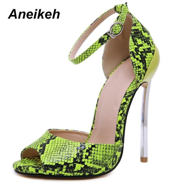 aneikeh new heel women gladiator sandals open toe ladies snake prints shoes woman summer high heel female sandals 42 y200405, Black
aneikeh new heel women gladiator sandals open toe ladies snake prints shoes woman summer high heel female sandals 42 y200405, Black