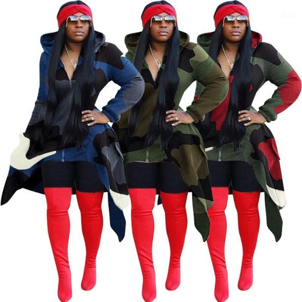 2020 autumn winter cloak poncho coat hooded full sleeve women camouflage print long coat outerwear trench vintage zipper zh51251, Tan;black
2020 autumn winter cloak poncho coat hooded full sleeve women camouflage print long coat outerwear trench vintage zipper zh51251, Tan;black