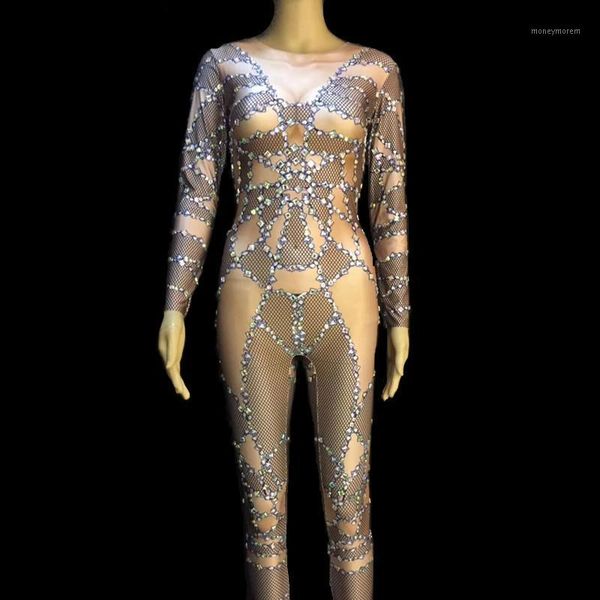 sparkly crystals women's jumpsuit nightclub rompers celebrate outfit bar stage show costume female singer bodysuit wear dj1, Black;white
sparkly crystals women's jumpsuit nightclub rompers celebrate outfit bar stage show costume female singer bodysuit wear dj1, Black;white