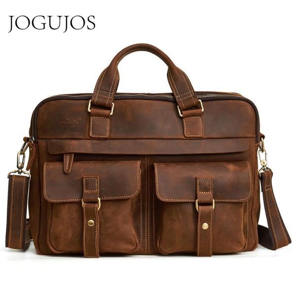 jogujos людей неподдельной кожи портфель кожаная сумка для ноутбука сумка бизнес компьютер плеча мода посыльного сумки мужской
jogujos людей неподдельной кожи портфель кожаная сумка для ноутбука сумка бизнес компьютер плеча мода посыльного сумки мужской