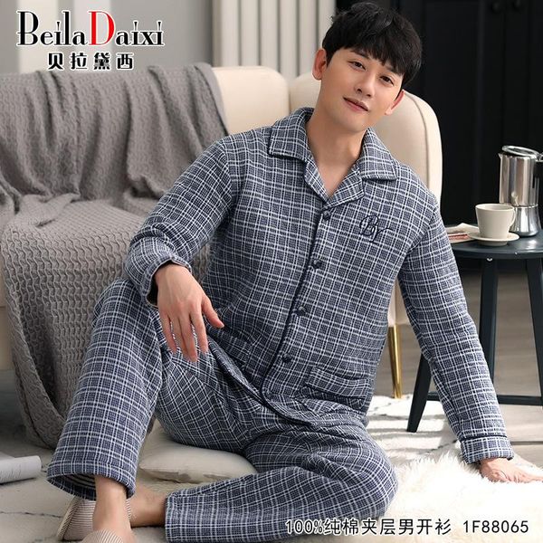 mimi dony mace pajamas quu dong хлопок с длинным рукавом с толстым сэндвич-досущением возрастного сезона тонкий хлопковый костюм большие дво, Black;brown
mimi dony mace pajamas quu dong хлопок с длинным рукавом с толстым сэндвич-досущением возрастного сезона тонкий хлопковый костюм большие дво, Black;brown