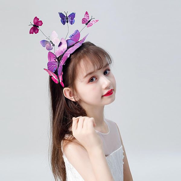 hair accessories girls stage exaggerated headdress butterfly hairband children birthday gift headband princess ornament, Slivery;white
hair accessories girls stage exaggerated headdress butterfly hairband children birthday gift headband princess ornament, Slivery;white