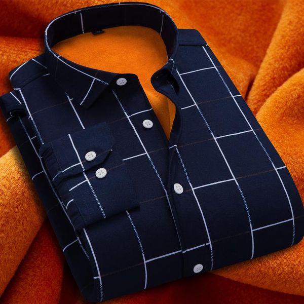 large size men shirts winter warm plush slim long sleeve shirts fashion slim casual plaid man shirt thickening warmth retention, White;black
large size men shirts winter warm plush slim long sleeve shirts fashion slim casual plaid man shirt thickening warmth retention, White;black