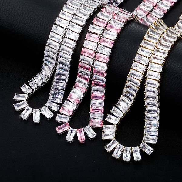 luxury designer womens necklace fashion jewlery iced out chains hip hop jewelry bling diamond tennis chain gold silver rose charms 10mm new
luxury designer womens necklace fashion jewlery iced out chains hip hop jewelry bling diamond tennis chain gold silver rose charms 10mm new