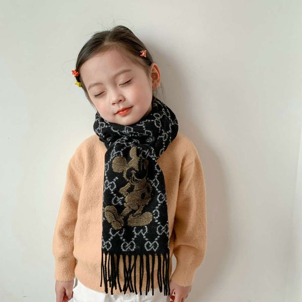 scarf autumn winter children's new cashmere korean cute cartoon letter boys and girls warm neck cover okfz, Red;brown
scarf autumn winter children's new cashmere korean cute cartoon letter boys and girls warm neck cover okfz, Red;brown