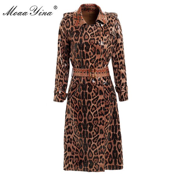 moaayina fashion windbreaker autumn winter women long sleeve snakeskin pattern print lace-up keep warm overcoat 1026, Tan;black
moaayina fashion windbreaker autumn winter women long sleeve snakeskin pattern print lace-up keep warm overcoat 1026, Tan;black