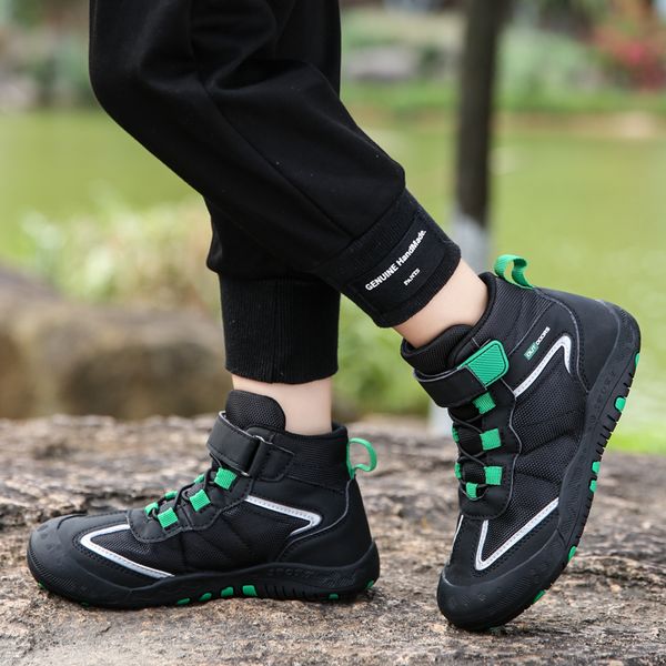 boys girls outdoor boots non-slip rubber children's sports shoes waterproof mountaineering hiking climbing sneakers a008, Black
boys girls outdoor boots non-slip rubber children's sports shoes waterproof mountaineering hiking climbing sneakers a008, Black