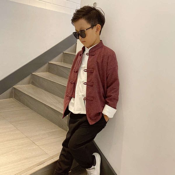 new children's tang boys' 19 winter clothing plush chine kungfu shirt, Black
new children's tang boys' 19 winter clothing plush chine kungfu shirt, Black