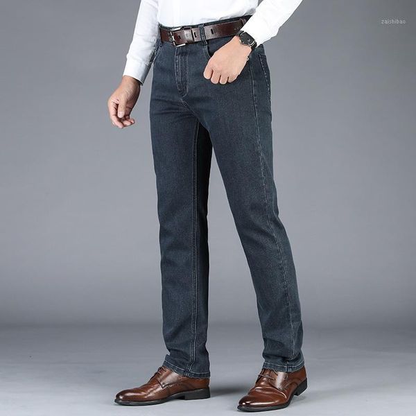 stretch men's jeans trousers business casual loose straight high waist classic work clothing fashion large size1, Blue
stretch men's jeans trousers business casual loose straight high waist classic work clothing fashion large size1, Blue