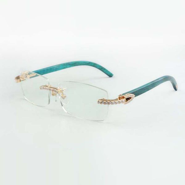 2021 designers frame endlesses diamonds 3524012 for men women natural teal wooden glasses, size: 55-18-135mm, Silver
2021 designers frame endlesses diamonds 3524012 for men women natural teal wooden glasses, size: 55-18-135mm, Silver