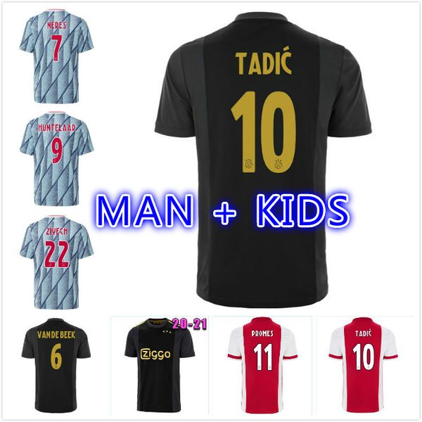 20 21 ajax fc haller soccer jersey 2020 2021 kudus neres antony blind promes tadic traore men kids kit football shirt huntelaar uniforms, Black;yellow
20 21 ajax fc haller soccer jersey 2020 2021 kudus neres antony blind promes tadic traore men kids kit football shirt huntelaar uniforms, Black;yellow