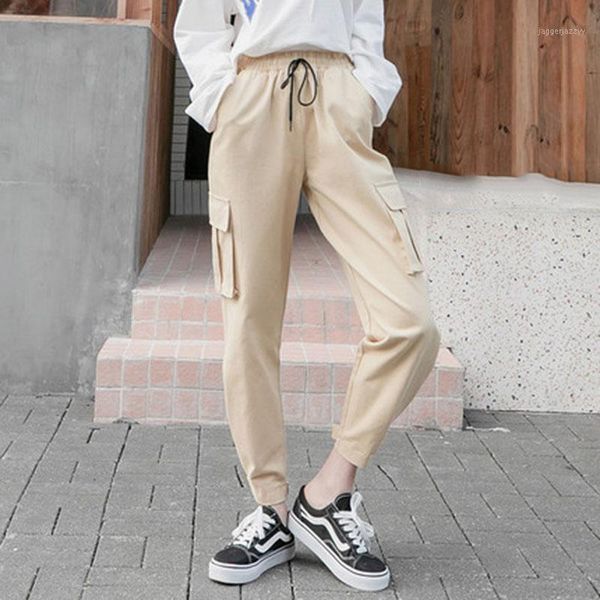 women's pants & capris high waist cargo women hip-hop loose all-match big pockets females ulzzang leisure punk streetwear womens harem, Black;white
women's pants & capris high waist cargo women hip-hop loose all-match big pockets females ulzzang leisure punk streetwear womens harem, Black;white