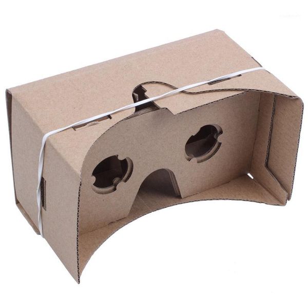 6 inch diy 3d virtual reality glasses hardboard for google cardboard1