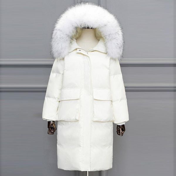 winter down coat tide new women with fur hood parkas ladies white duck down jacket women warm outwear plus size, Black
winter down coat tide new women with fur hood parkas ladies white duck down jacket women warm outwear plus size, Black
