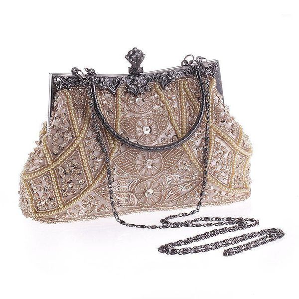 women's vintage beaded sequined evening purse party handbag clutch bag elegant pearl crossbody bags1
women's vintage beaded sequined evening purse party handbag clutch bag elegant pearl crossbody bags1