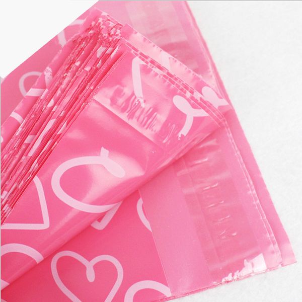 express 100pcs/lot pink bag poly pe mailer 28*42cm mail bags love heart envelope self-seal plastic bags for jewelry girl
express 100pcs/lot pink bag poly pe mailer 28*42cm mail bags love heart envelope self-seal plastic bags for jewelry girl