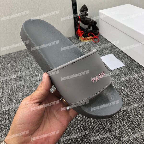 men women fashion wide flat slipper sandals flip flop mend summer beach paris sandals slide casual summer shoes flip flop with box, Black
men women fashion wide flat slipper sandals flip flop mend summer beach paris sandals slide casual summer shoes flip flop with box, Black