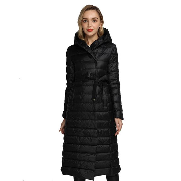 winter jacket women long down coat with belt ultra light hooded female thin jacket army green autumn white duck down coat, Black
winter jacket women long down coat with belt ultra light hooded female thin jacket army green autumn white duck down coat, Black