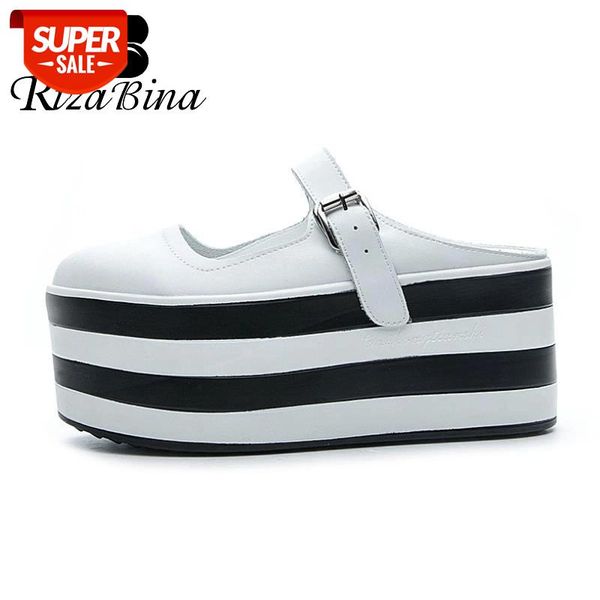 rizabina size 33-38 women thick bottom sandals new fashion platform slipper buckle summer shoes woman daily street footwear #ac97, Black
rizabina size 33-38 women thick bottom sandals new fashion platform slipper buckle summer shoes woman daily street footwear #ac97, Black