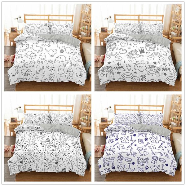 zeimon 3d print cartoon cats bedding set 2/3pc duvet cover set with pillowcase animal soft bedclothes
zeimon 3d print cartoon cats bedding set 2/3pc duvet cover set with pillowcase animal soft bedclothes