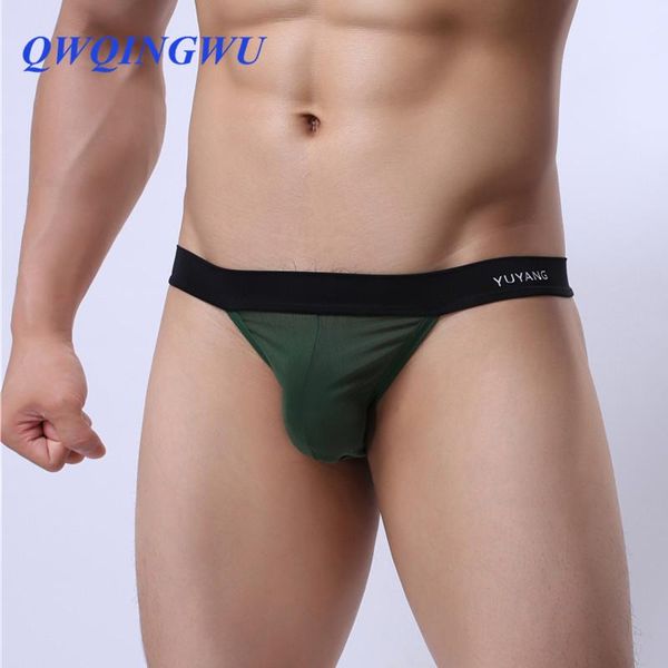 male underwear men briefs thong soft underpants breathable transparent men cueca calzoncillos hombre high fork mens thongs, Black;white
male underwear men briefs thong soft underpants breathable transparent men cueca calzoncillos hombre high fork mens thongs, Black;white