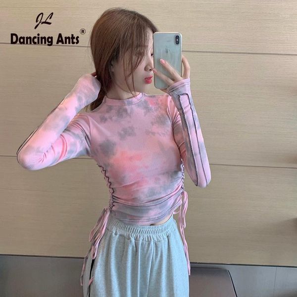 women print tie-dyed shirts v-neck long sleeve chiffion elastic blouses autumn or spring slim casual woman french thin clothing1, White
women print tie-dyed shirts v-neck long sleeve chiffion elastic blouses autumn or spring slim casual woman french thin clothing1, White