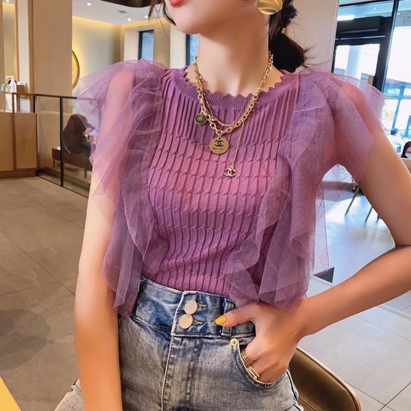 7uzdw romantic french ghs women's 2020 knitwear knitwearsummer knitwear new foreign style slim fit versatile light mature temperament t, White
7uzdw romantic french ghs women's 2020 knitwear knitwearsummer knitwear new foreign style slim fit versatile light mature temperament t, White