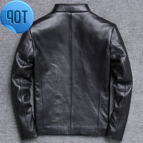 men's 2021 new genuine jacket cowhide spring autumn real cow leather coat plus size veste cuir homme v-1924, Black;brown
men's 2021 new genuine jacket cowhide spring autumn real cow leather coat plus size veste cuir homme v-1924, Black;brown