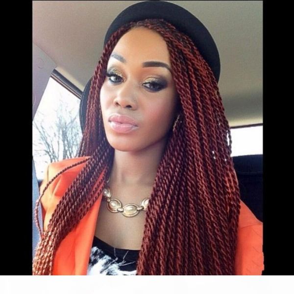 twist braided wig burgundy wine red color color senegalese twist full lace front wigsr long braid wigs with baby hair, Black
twist braided wig burgundy wine red color color senegalese twist full lace front wigsr long braid wigs with baby hair, Black