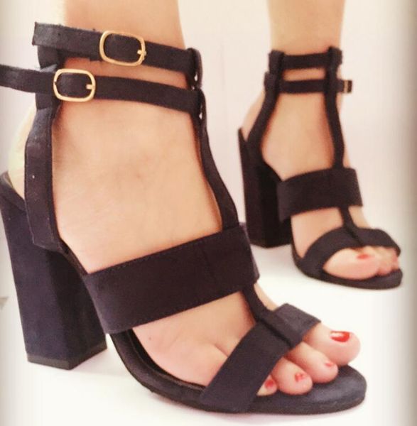summer women sandals square heel female high heels woman sandals strap heels, Black
summer women sandals square heel female high heels woman sandals strap heels, Black